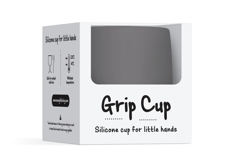 We Might Be Tiny - Cup Silicone Grey - Swanky Boutique