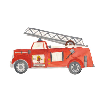 thats mine - Wall Sticker - Fire Truck - swanky boutique malta