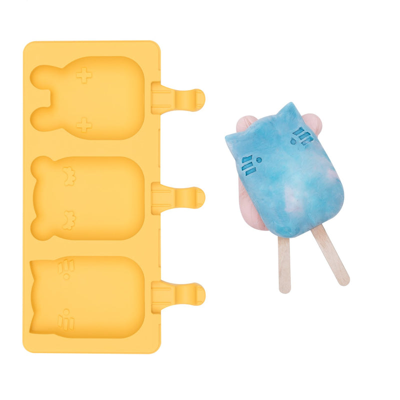 We Might Be Tiny - Popsicle Molds Silicone Frosties Yellow - Swanky Boutique