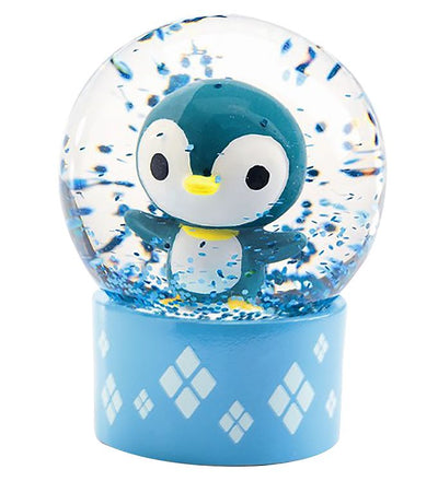 djeco - snow globe mini penguin - swanky boutique malta