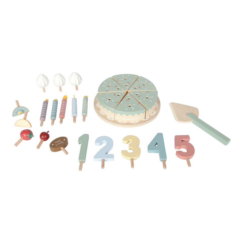 Little Dutch - Birthday Cake XL 26 Pieces - Swanky Boutique