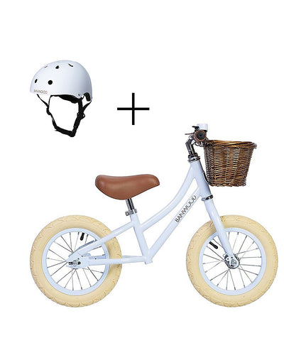 Banwood - Helmet 48-52cm (3-7 Years Old) Matte Sky Blue - Swanky Boutique