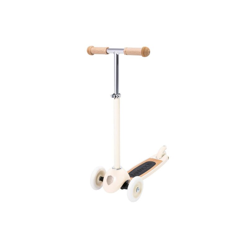 Scooter with front basket- Cream (3+ Years)