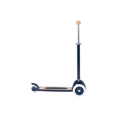 Banwood - Scooter with front basket Navy Blue (3+ Years) - Swanky Boutique