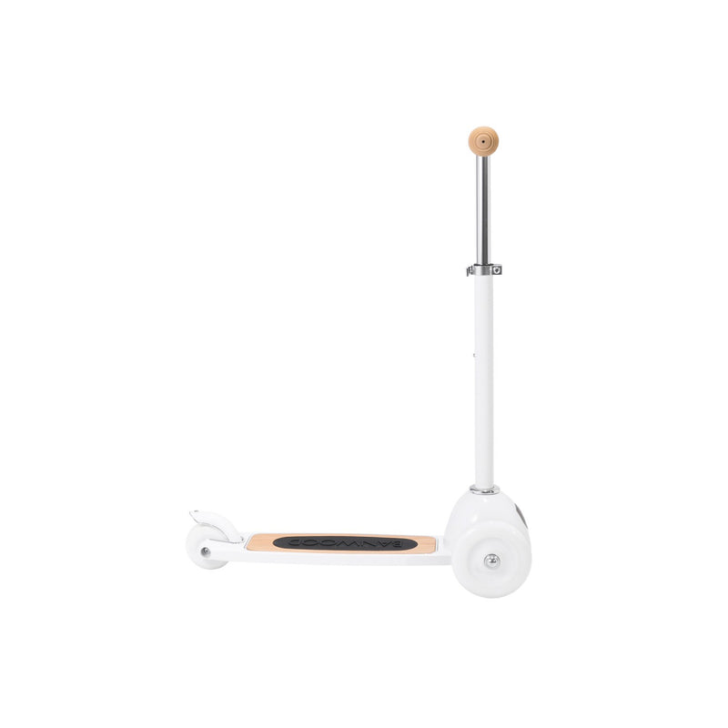 Scooter with front basket- White (3+ Years)