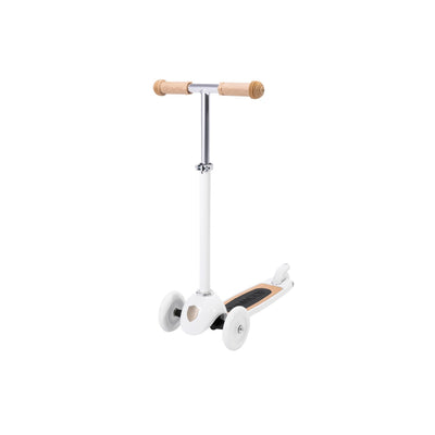 Scooter with front basket- White (3+ Years)