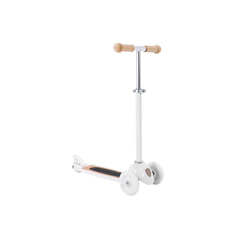 Scooter with front basket- White (3+ Years)