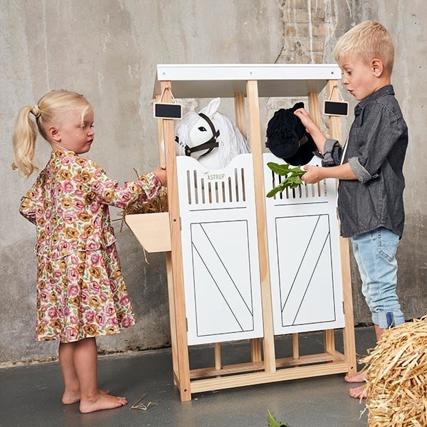 By Astrup - Hobby Horse Black (Incl Backpack) - Swanky Boutique