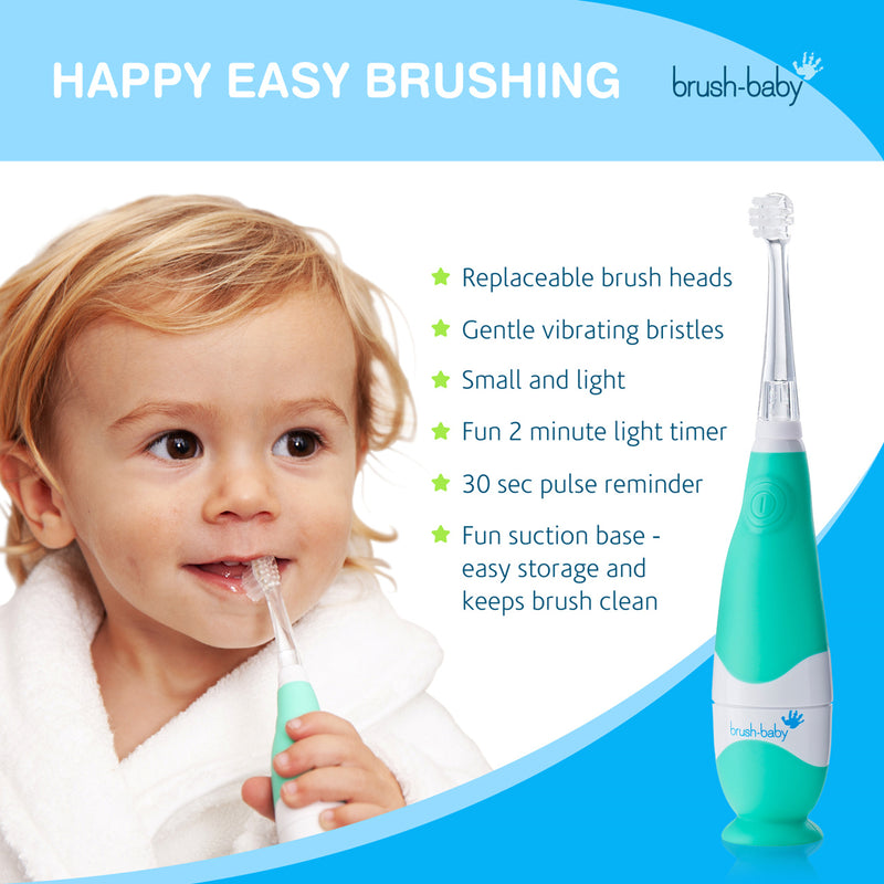 Toothbrush, Electric BabySonic (0-3 Years) - Teal