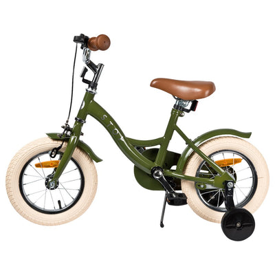 stoy -  Stoy Bicycle 14" Vintage Army Green (4+ years) - swanky boutique malta