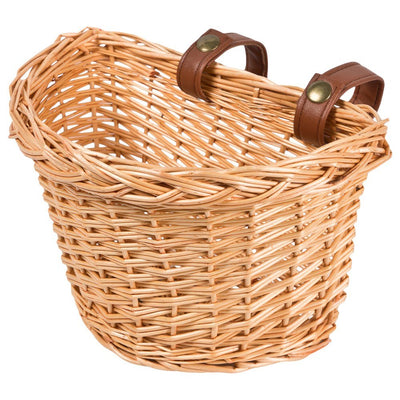 stoy - Bicycle Basket Willow M (STOY) - swanky boutique malta