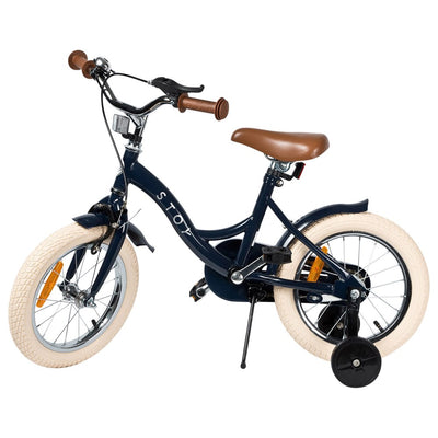 stoy - Stoy Bicycle 14” Vintage Navy Blue (4+ years) - swanky boutique malta