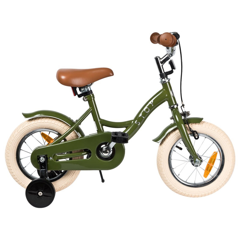 stoy - Stoy Bicycle 14" Vintage Army Green (4+ years) - swanky boutique malta