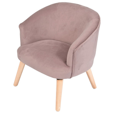 swanky boutique malta - Armchair - Velvet Pink