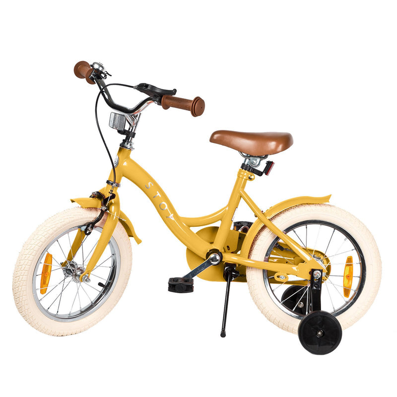 Stoy Bicycle 14” Vintage Yellow (4+ years)