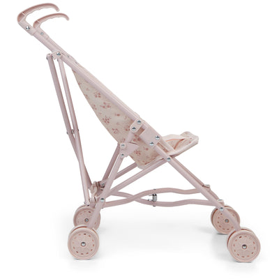 Doll's Stroller, Foldable - Pink Floral