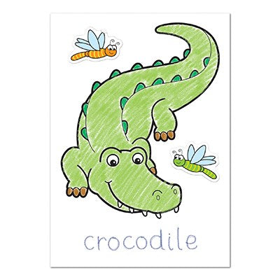 orchard toys - Sticker Colouring Book - Jungle (3+ Years) - swanky boutique malta