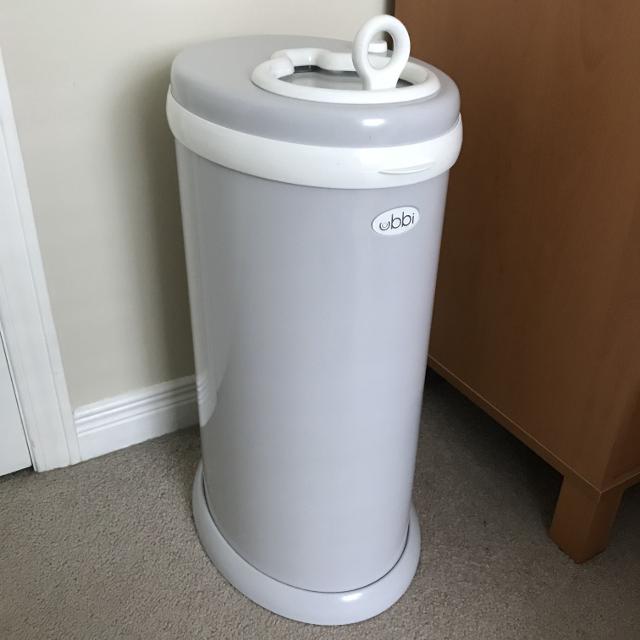 Diaper Bin, Odor Control Steel Grey – Swanky Boutique