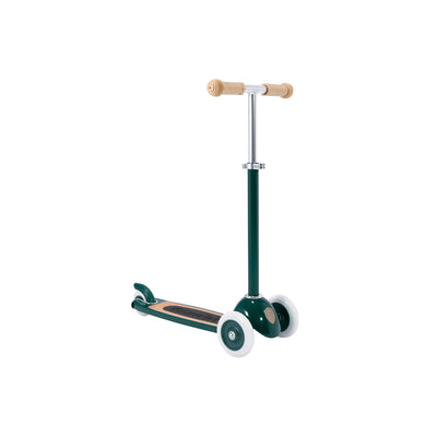 Banwood - Scooter with front basket Green (3+ Years) - Swanky Boutique