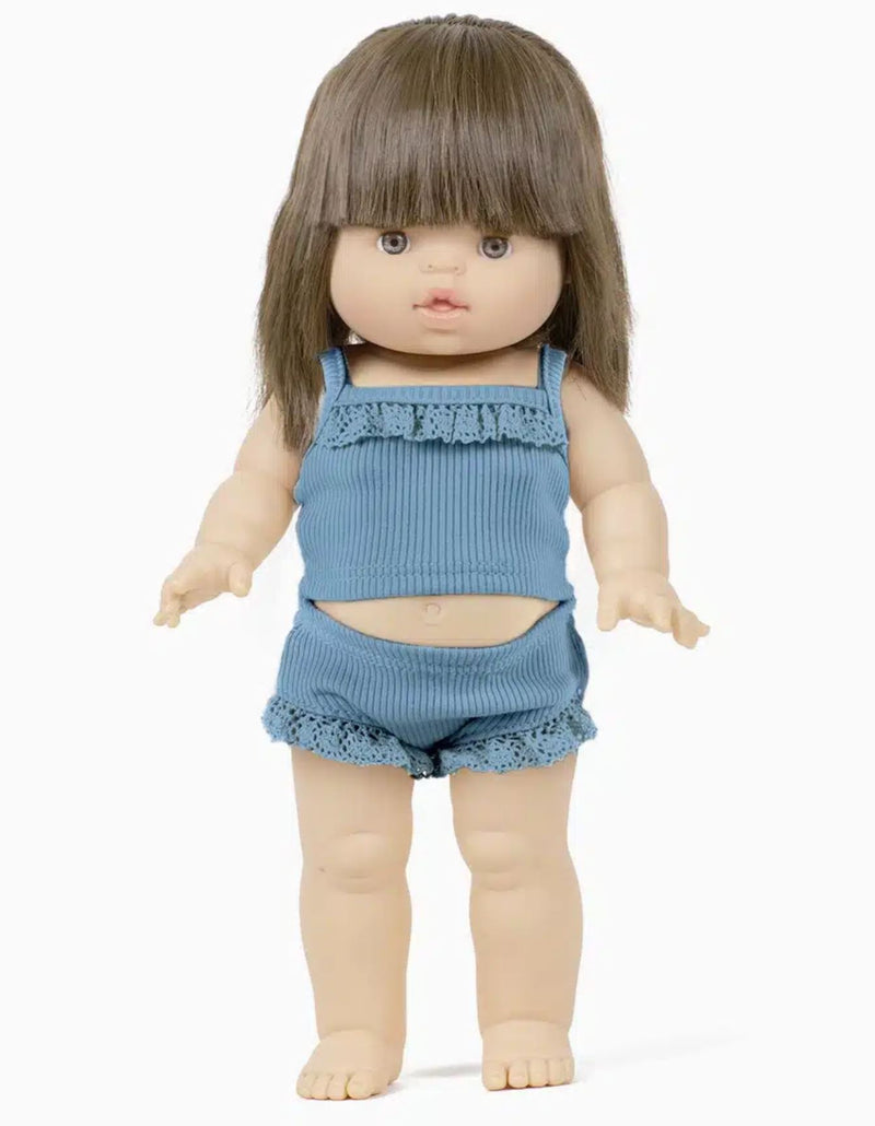 minikane - doll minikane girl standing 37cm chlea - swanky boutique malta