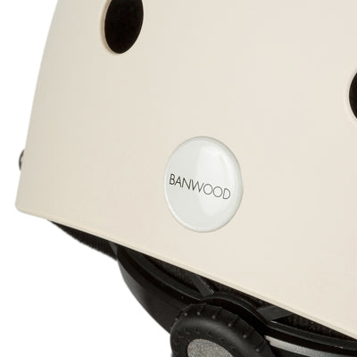 Banwood - Helmet 48-52cm (3-7 Years Old) Matte Cream - Swanky Boutique