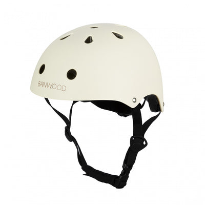 Banwood - Helmet 48-52cm (3-7 Years Old) Matte Cream - Swanky Boutique