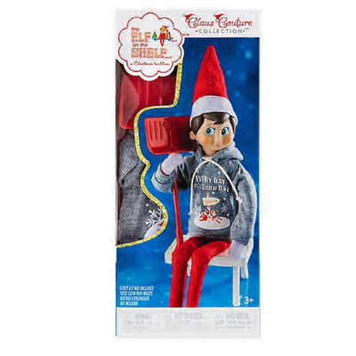The Elf on the Shelf Extras: Claus Couture Collection - Snow Day Shovel 'N' Play - swanky boutique malta
