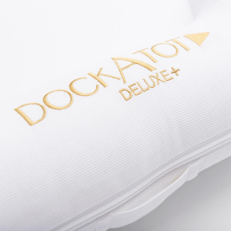 Dockatot - Deluxe+ Dock True Pristine White - Swanky Boutique