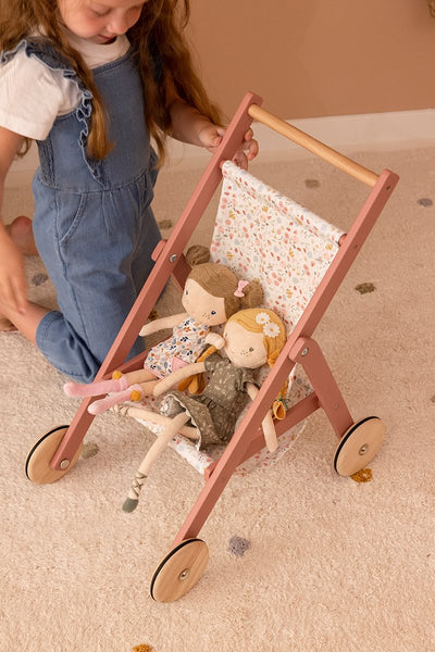 Little Dutch - Dolls Stroller Flowers & Butterflies - Swanky Boutique