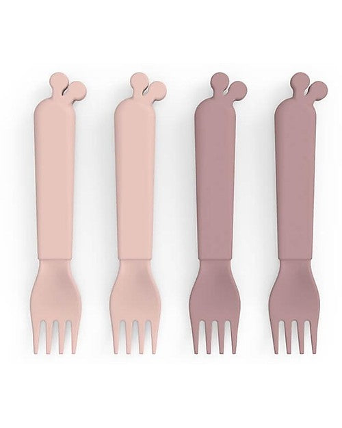Cutlery Forks 4-Pack Set, 100% PP - Pink