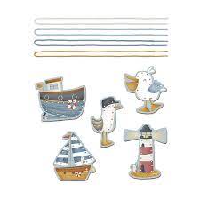 Little Dutch - Lacing Cards Pack of 5 Sailors Bay - Swanky Boutique