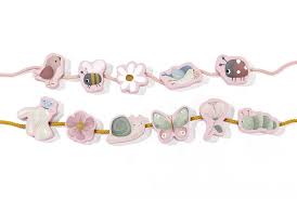 Little Dutch - Lacing Beads Flowers & Butterflies - Swanky Boutique