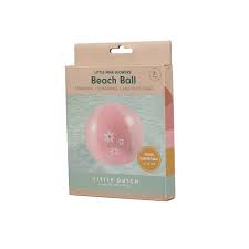 Little Dutch - Beach Ball 35cm Little Pink Flowers - Swanky Boutique