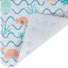 Clevamama - Bath mat with Kneeling Cushion Extra Long Under The Sea - Swanky Boutique
