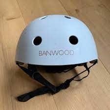 Helmet (Banwood) - 50-54cm (3-7 Years old) - Matte Sky Blue