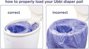 ubbi - Plastic Bags for Ubbi Diaper Bin, 3-Pack of 25 Plastic Bags - swanky boutique malta