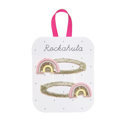 rockahula kids - Hair Clips - Magical Rainbow - swanky boutique malta
