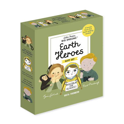 Little People BIG DREAMS - Earth Heroes Box Set of 3 - Swanky Boutique