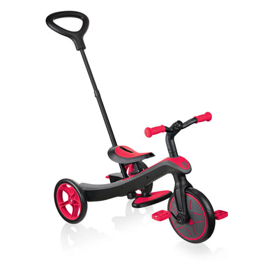 Globber - Tricycle 4-in-1 10 Months - 5 Years Explorer Red - Swanky Boutique