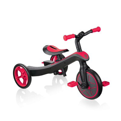 Globber - Tricycle 4-in-1 10 Months - 5 Years Explorer Red - Swanky Boutique