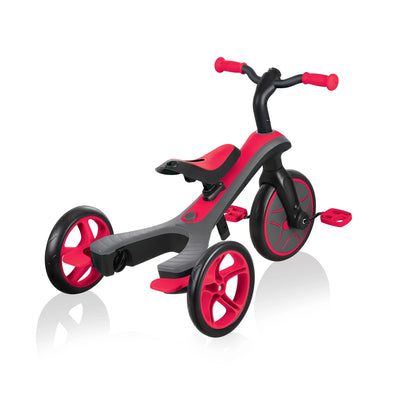 Globber - Tricycle 4-in-1 10 Months - 5 Years Explorer Red - Swanky Boutique