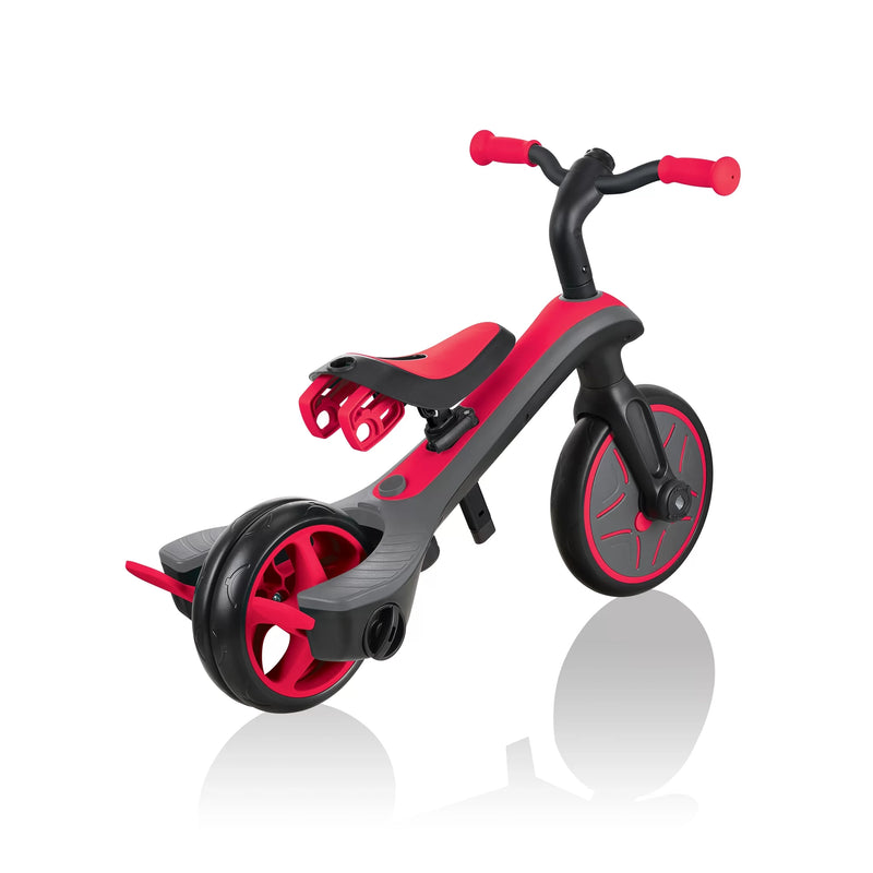 Globber - Tricycle 4-in-1 10 Months - 5 Years Explorer Red - Swanky Boutique