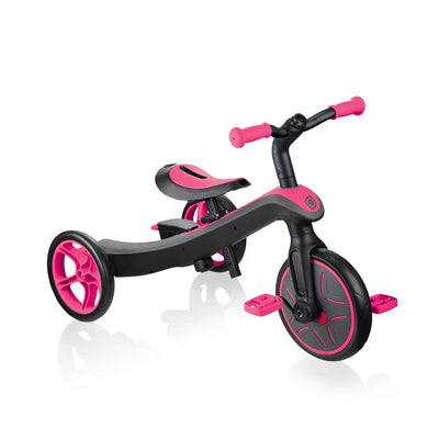 Globber - Tricycle 4-in-1 10 Months - 5 Years Explorer Pink - Swanky Boutique