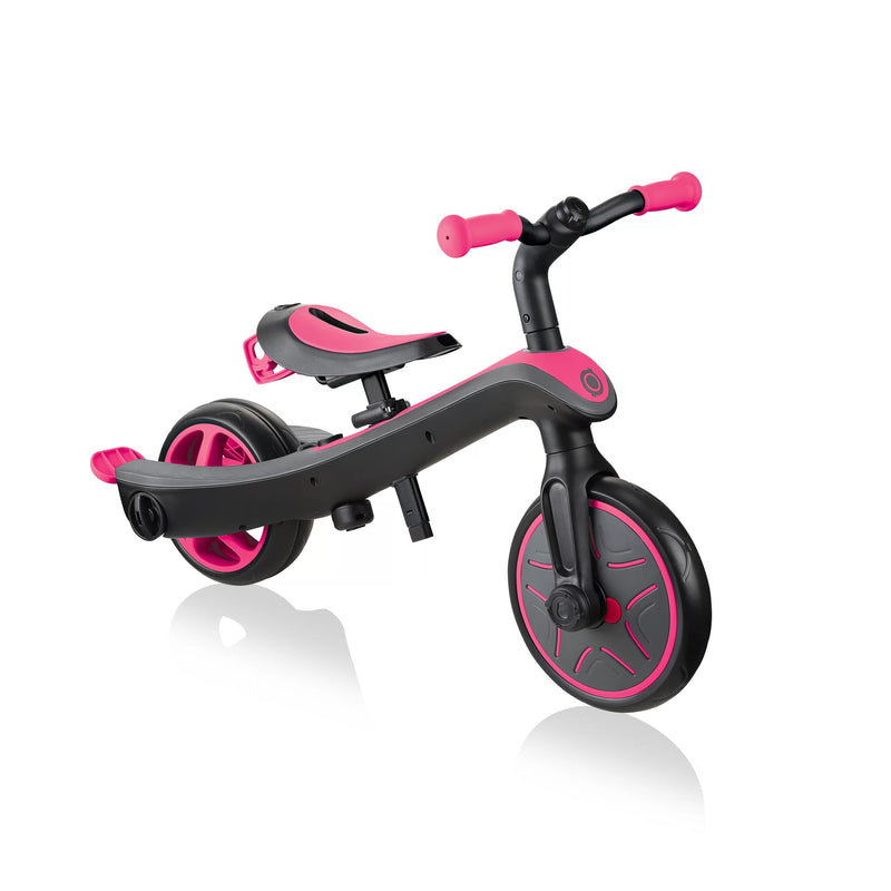 Globber - Tricycle 4-in-1 10 Months - 5 Years Explorer Pink - Swanky Boutique