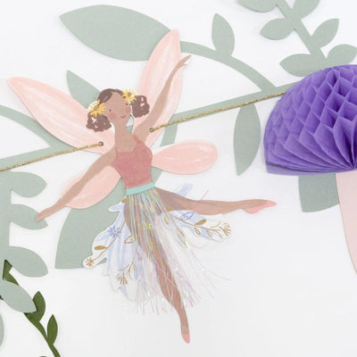 meri meri - garland 3d paper i believe in fairies - swanky boutique malta