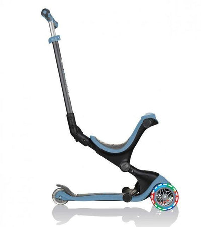 Globber - Scooter GO.UP Deluxe LED Lights Ash Blue - Swanky Boutique