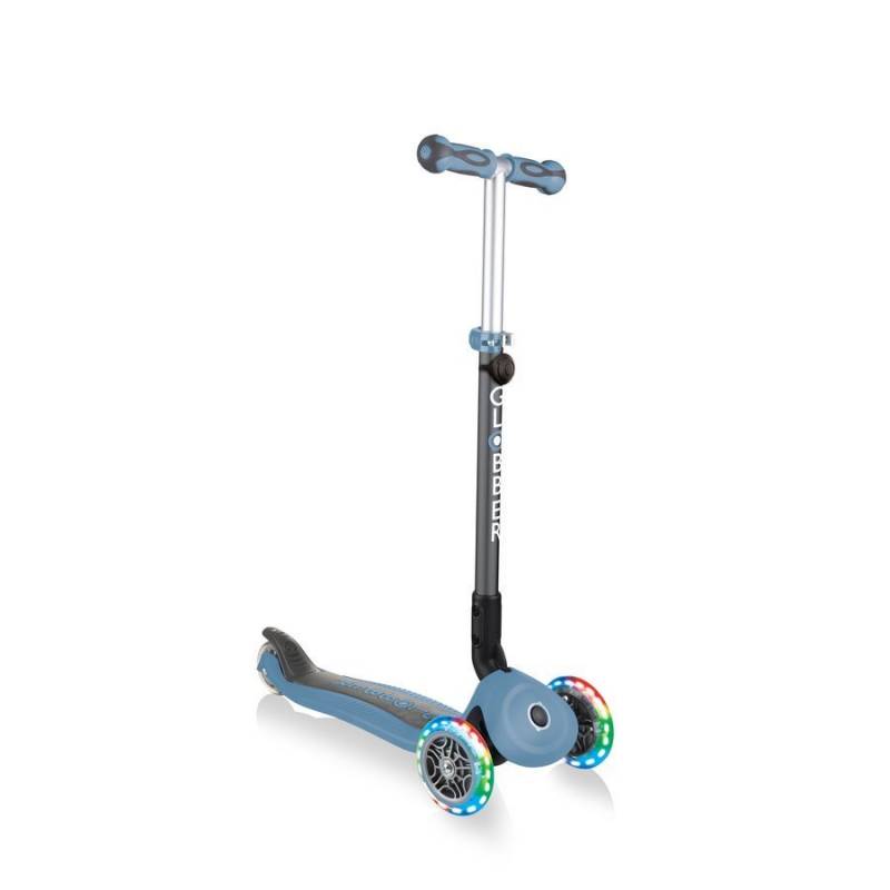 Globber - Scooter GO.UP Deluxe LED Lights Ash Blue - Swanky Boutique