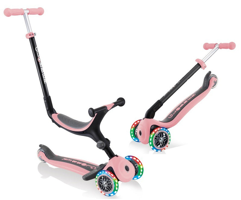 Scooter GO.UP Deluxe Lights  - Deep Pastel Pink