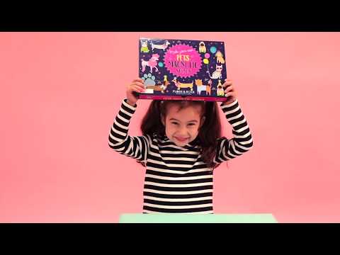 Magnetic Play Scene Incl 50 Magnets - Jungle