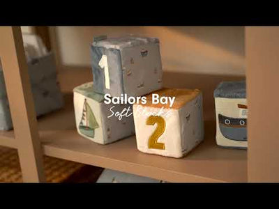 Little Dutch - Soft Blocks Set of 4 Sailors Bay - Swanky Boutique